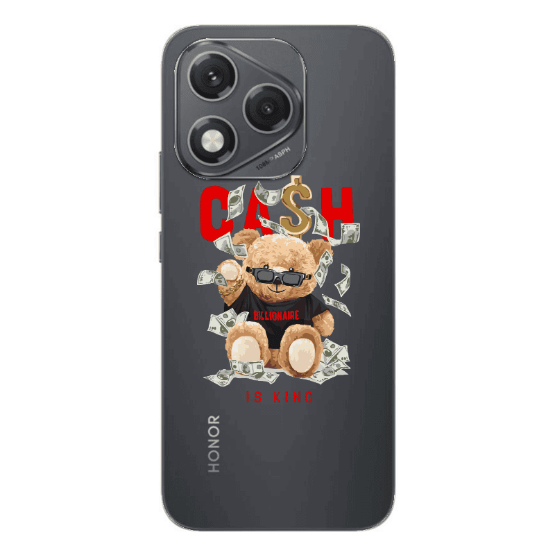 Honor 400 Lite Cash is king Transparent Silicone TPU Θήκη